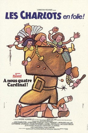 Okładka filmu À nous quatre cardinal !