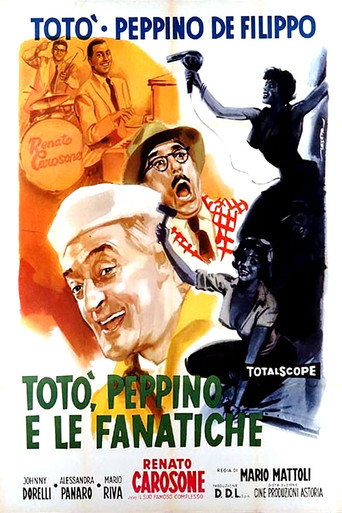 Okładka filmu Totò, Peppino e le fanatiche