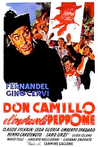 Okładka filmu Don Camillo i poseł Peppone