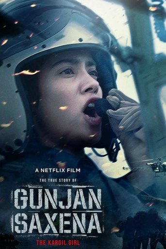 Okładka filmu Gunjan Saxena. Dziewczyna z Kargil