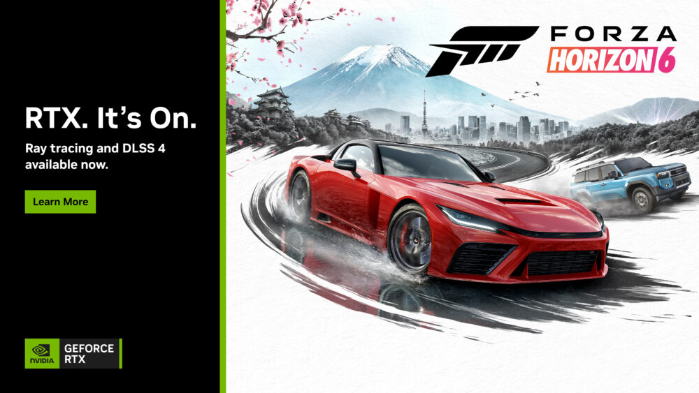Zdjęcie okładkowe wpisu: Forza Horizon 6 oficjalnie dostępna – z ray tracingiem i techniką DLSS Multi Frame Generation
