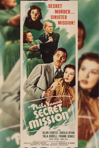 Philo Vance’s Secret Mission