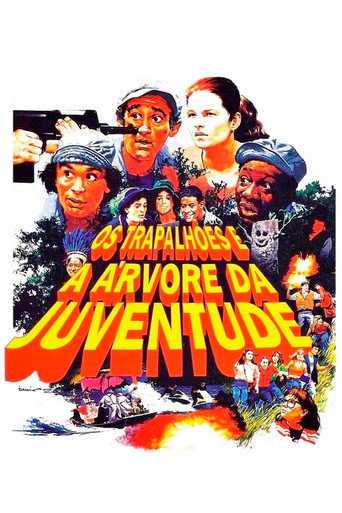Okładka filmu Os Trapalhões e a Árvore da Juventude