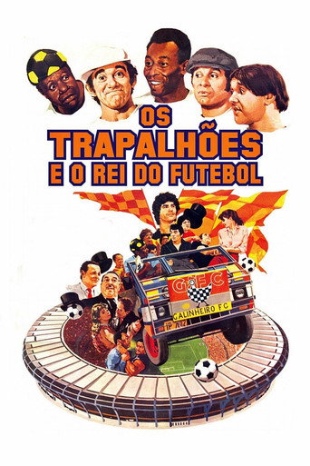 Okładka filmu Os Trapalhões e o Rei do Futebol
