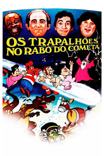 Okładka filmu Os Trapalhões no Rabo do Cometa