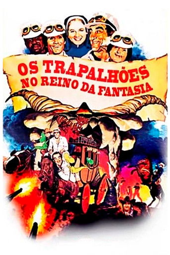 Okładka filmu Os Trapalhões no Reino da Fantasia