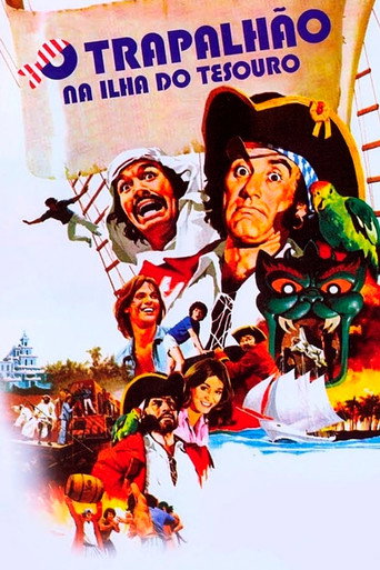 Okładka filmu O Trapalhão na Ilha do Tesouro