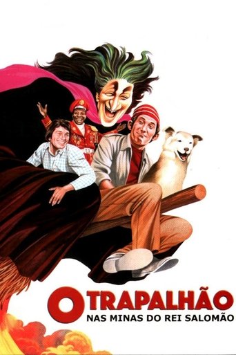 Okładka filmu O Trapalhão nas Minas do Rei Salomão