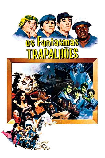 Okładka filmu Os Fantasmas Trapalhões