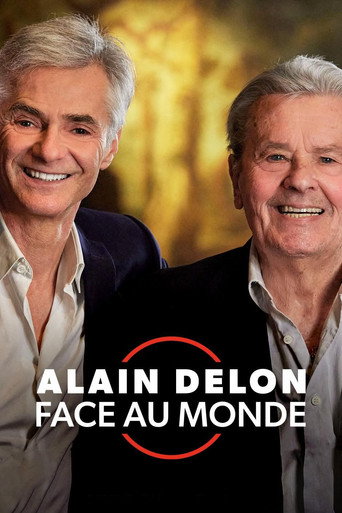 Okładka filmu Alain Delon face au monde
