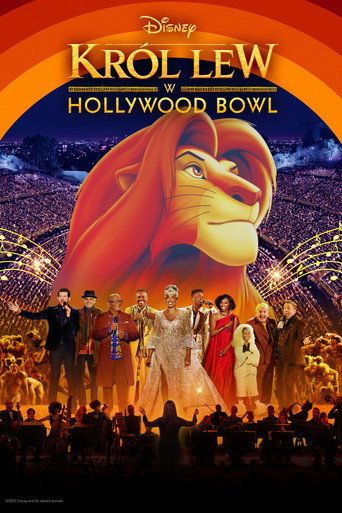Okładka filmu Król Lew w Hollywood Bowl