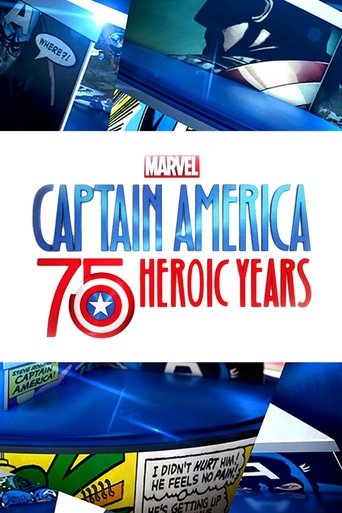 Okładka filmu Marvel’s Captain America: 75 Heroic Years