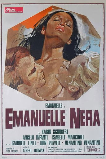 Okładka filmu Obsada filmu Emanuelle nera