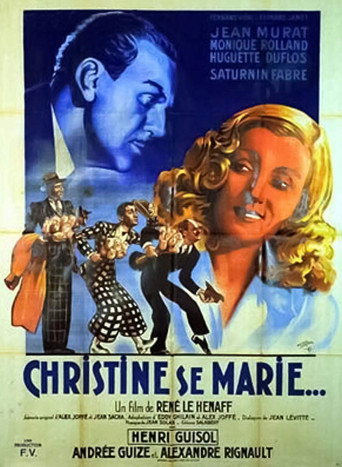 Okładka filmu Christine se marie