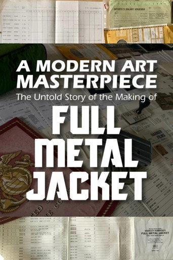Okładka filmu A Modern Art Masterpiece: The Untold Story of Full Metal Jacket
