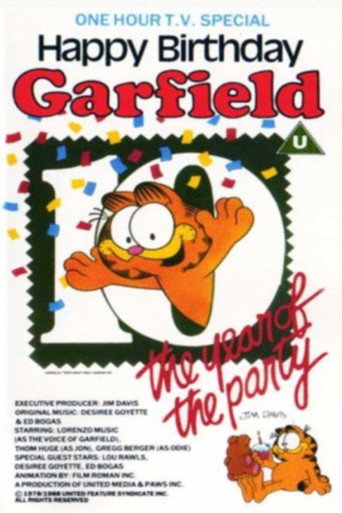 Okładka filmu Happy Birthday Garfield