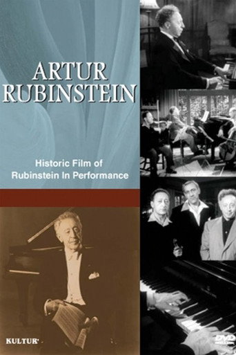 Okładka filmu ARTUR RUBINSTEIN – HISTORIC FILM OF RUBINSTEIN IN PERFORMANCE