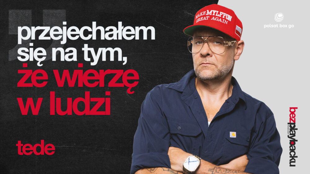 Zdjęcie okładkowe wpisu: Pierwsze rozmowy w podcaście Bez playbacku: Tede, Kasia Lins, Anja Orthodox, Jurek Owsiak, Ryfa Ri i Mada oraz Marcin Miller
