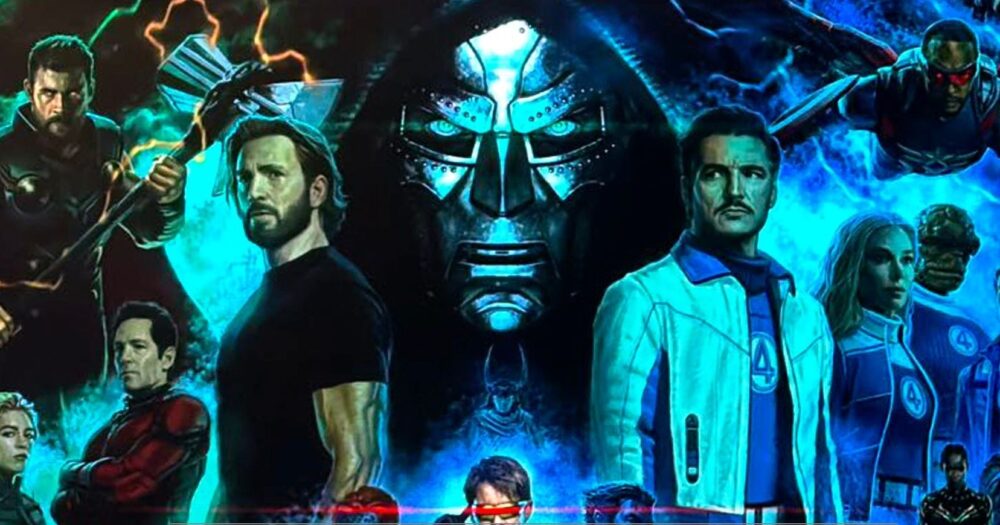 Zdjęcie okładkowe wpisu: Marvel przedstawił pierwszą oficjalną grafikę z Avengers: Doomsday! Kevin Feige ujawnia nowe informacje o filmie MCU