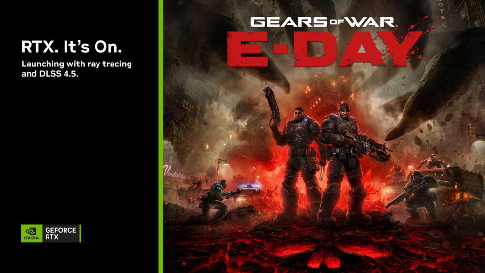 Zdjęcie okładkowe wpisu: Gears of War: E-Day zadebiutuje 6 października z ray tracingiem oraz wsparciem techniki DLSS 4.5