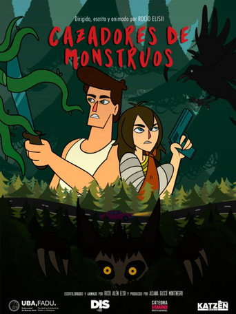 Okładka filmu Obsada filmu Cazadores de Monstruos: Algo con garras