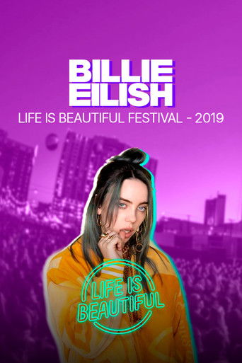 Okładka filmu Billie Eilish –  Life is Beautiful Festival