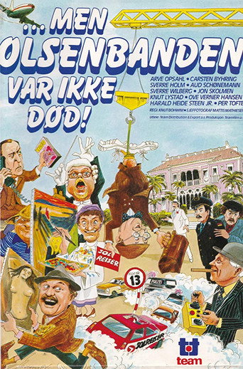 Okładka filmu Men Olsenbanden var ikke død!
