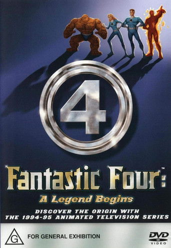 Okładka filmu The Fantastic Four: A Legend Begins