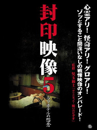 Okładka filmu 封印映像5 ラブホテルの怨念