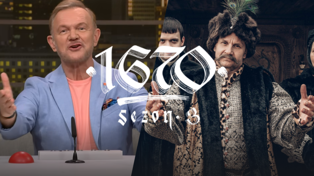 Zdjęcie okładkowe wpisu: Cezary Pazura z zaskakującym cameo w 3. sezonie 1670. Łatwo je przegapić w hicie Netflixa