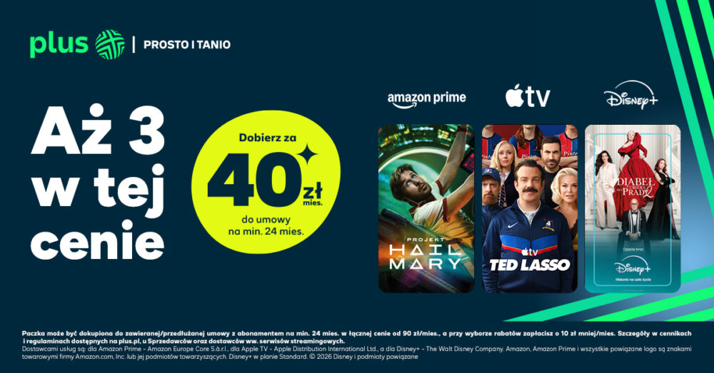 Zdjęcie okładkowe wpisu: Nowy pakiet streamingowy z Disney+ w Plusie i Polsat Box