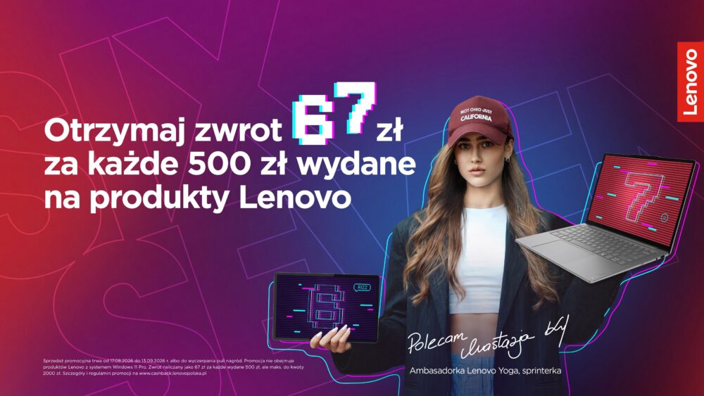 Zdjęcie okładkowe wpisu: Powrót do szkoły z Lenovo: SIX SEVEN za każde wydane 500 PLN!