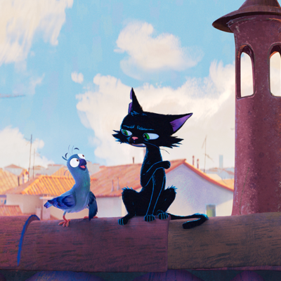Zdjęcie okładkowe wpisu: Gatto z nowym spojrzeniem. Pixar pokazał kolejne fragmenty swojej tajemniczej animacji