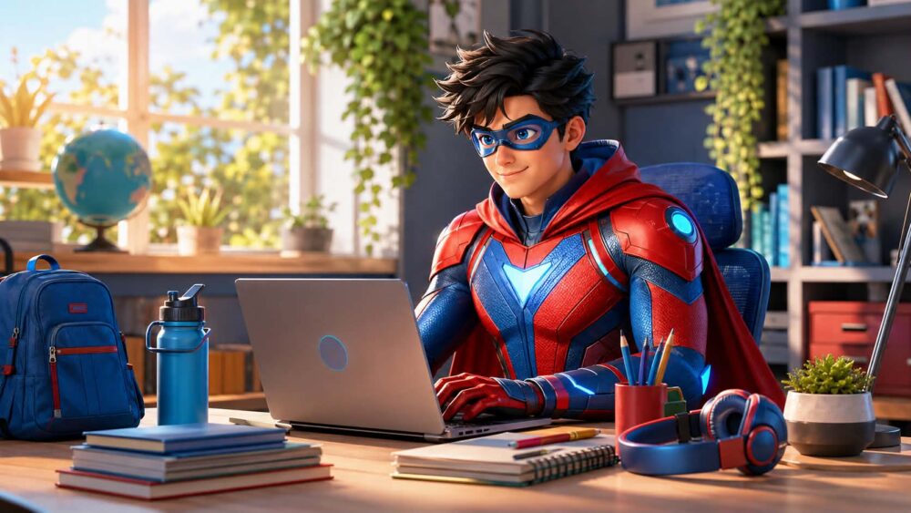 Zdjęcie okładkowe wpisu: Jaki sprzęt do szkoły wybraliby Wednesday, Spider-Man i bohaterowie z X-Mena? Z Lenovo powrót z wakacji nie musi być trudny