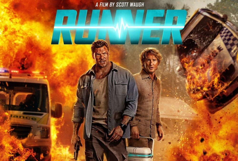 Zdjęcie okładkowe wpisu: Alan Ritchson i Owen Wilson walczą z czasem w filmie Runner. Zwiastun i polska data premiery