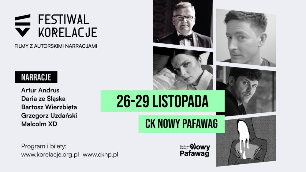 Daria ze Śląska, Malcolm XD, Andrus, Wierzbięta, Uzdański w zaskakujących rolach, czyli nowa edycja Festiwalu Korelacje